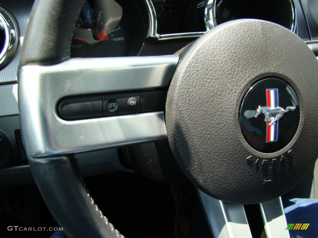 2007 Mustang GT/CS California Special Convertible - Black / Black/Dove Accent photo #21