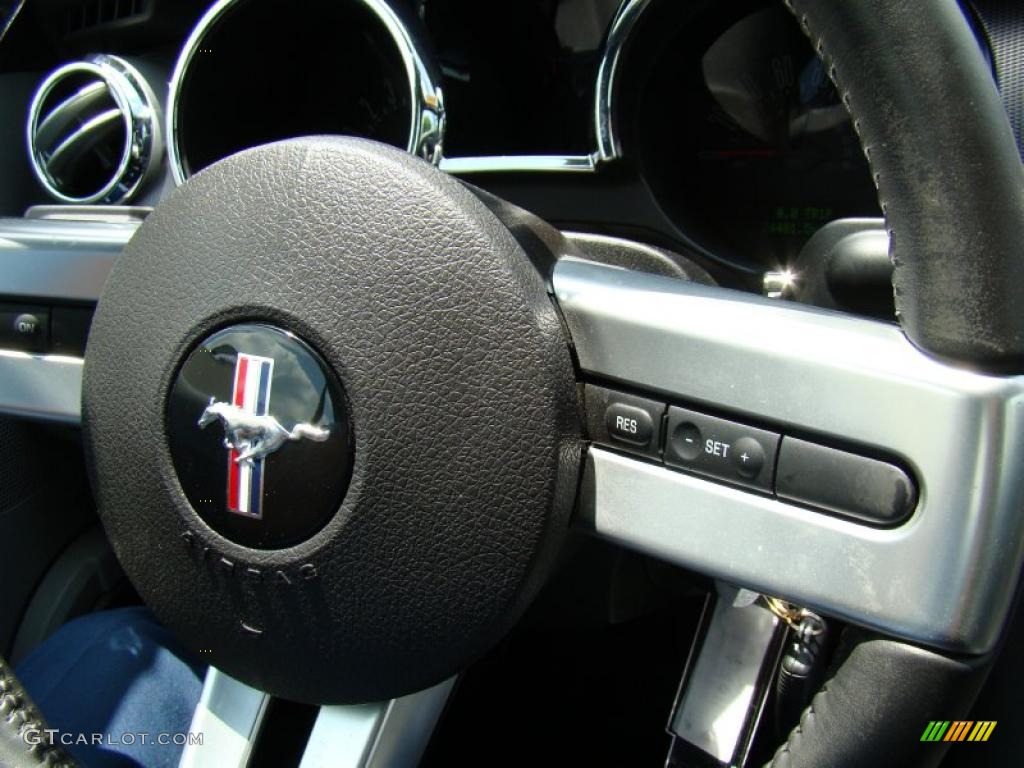 2007 Mustang GT/CS California Special Convertible - Black / Black/Dove Accent photo #22