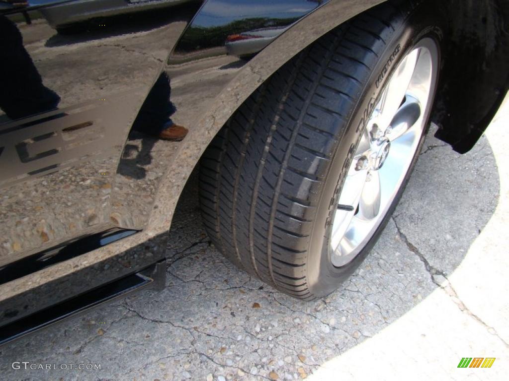 2007 Mustang GT/CS California Special Convertible - Black / Black/Dove Accent photo #24