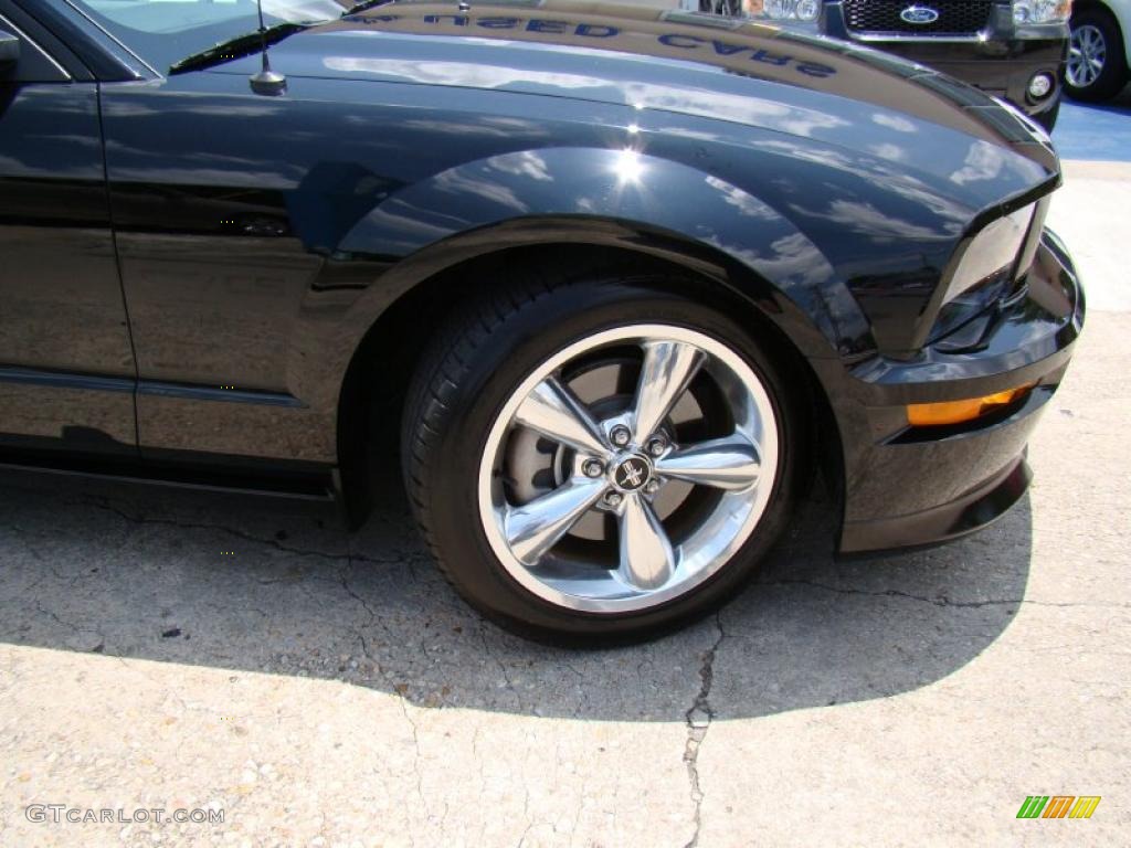 2007 Mustang GT/CS California Special Convertible - Black / Black/Dove Accent photo #27