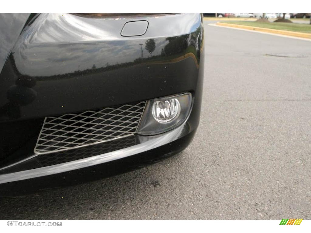 2008 3 Series 335xi Coupe - Jet Black / Black photo #20