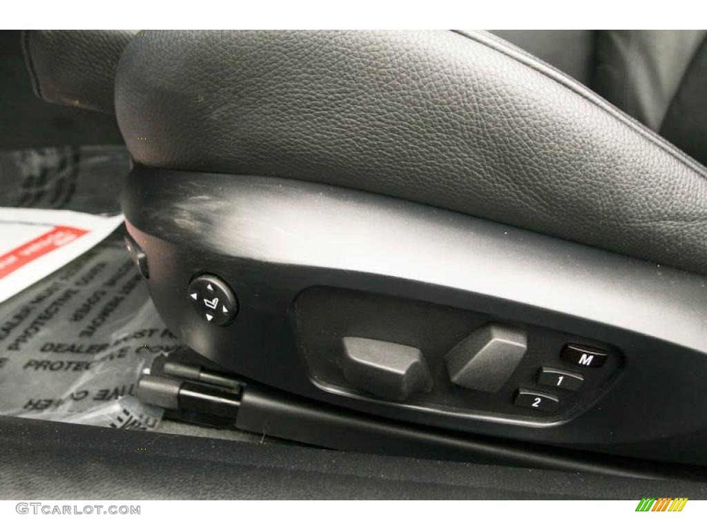 2008 3 Series 335xi Coupe - Jet Black / Black photo #25