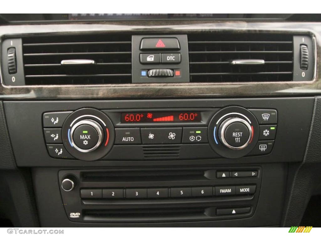 2008 3 Series 335xi Coupe - Jet Black / Black photo #30