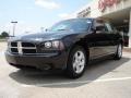 2010 Brilliant Black Crystal Pearl Dodge Charger 3.5L  photo #7