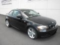 2010 Jet Black BMW 1 Series 135i Coupe  photo #22