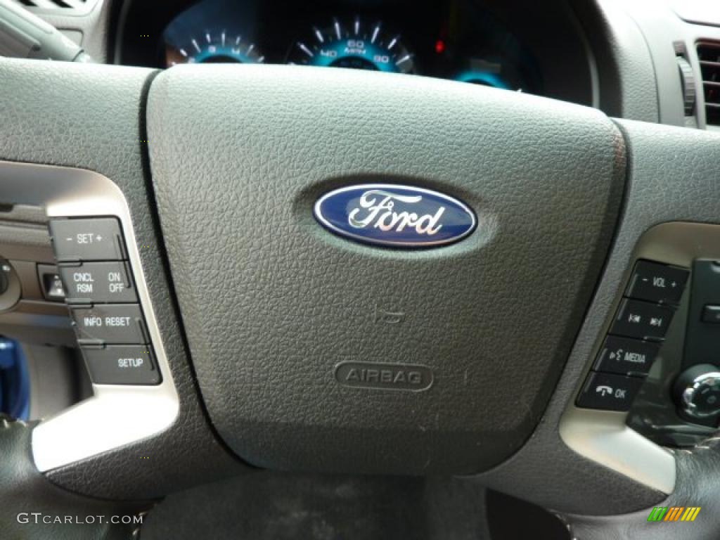 2010 Fusion Sport - Sport Blue Metallic / Charcoal Black/Sport Black photo #19
