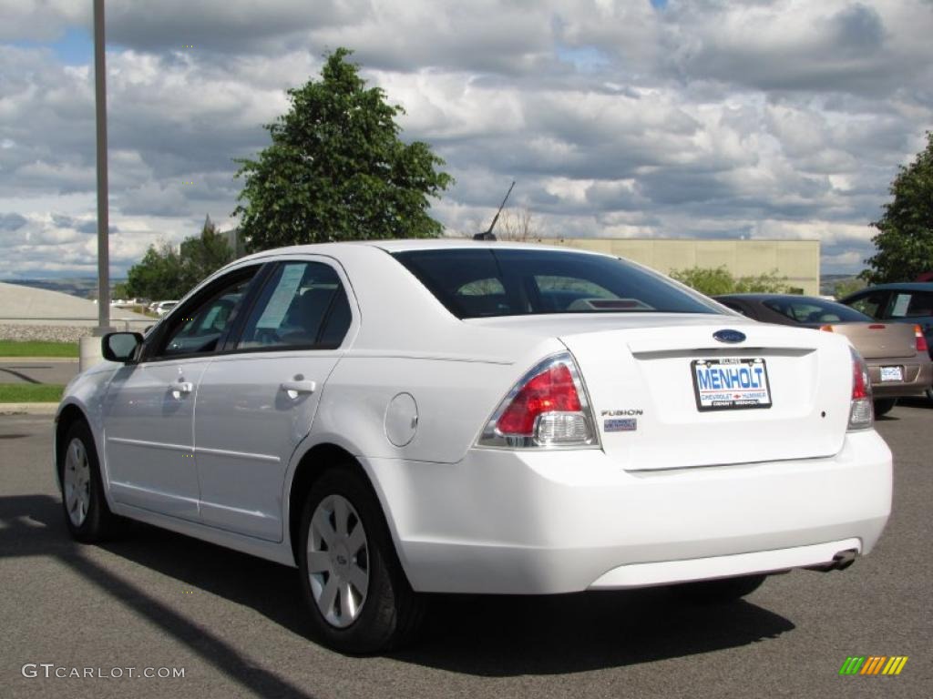2007 Fusion S - Oxford White / Light Stone photo #10