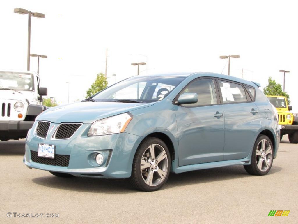 2009 Vibe GT - Mystic Blue Metallic / Ebony photo #2