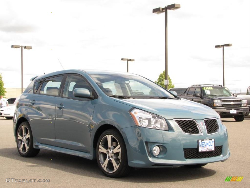 2009 Vibe GT - Mystic Blue Metallic / Ebony photo #9