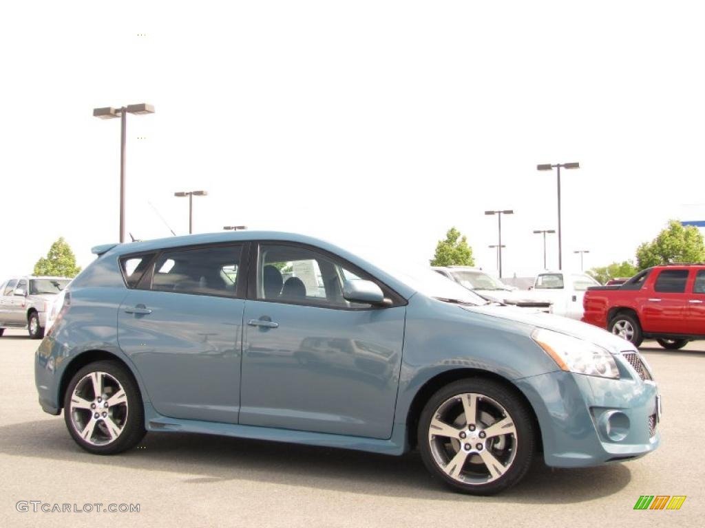 2009 Vibe GT - Mystic Blue Metallic / Ebony photo #10
