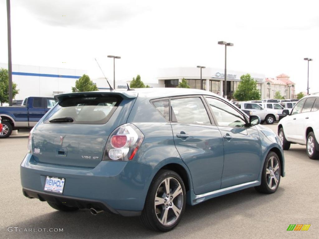 2009 Vibe GT - Mystic Blue Metallic / Ebony photo #11