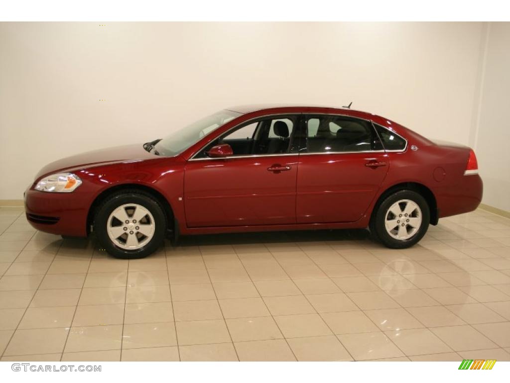 2007 Impala LT - Red Jewel Tint Coat / Gray photo #4