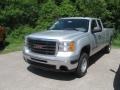 Pure Silver Metallic - Sierra 2500HD Work Truck Extended Cab 4x4 Photo No. 1
