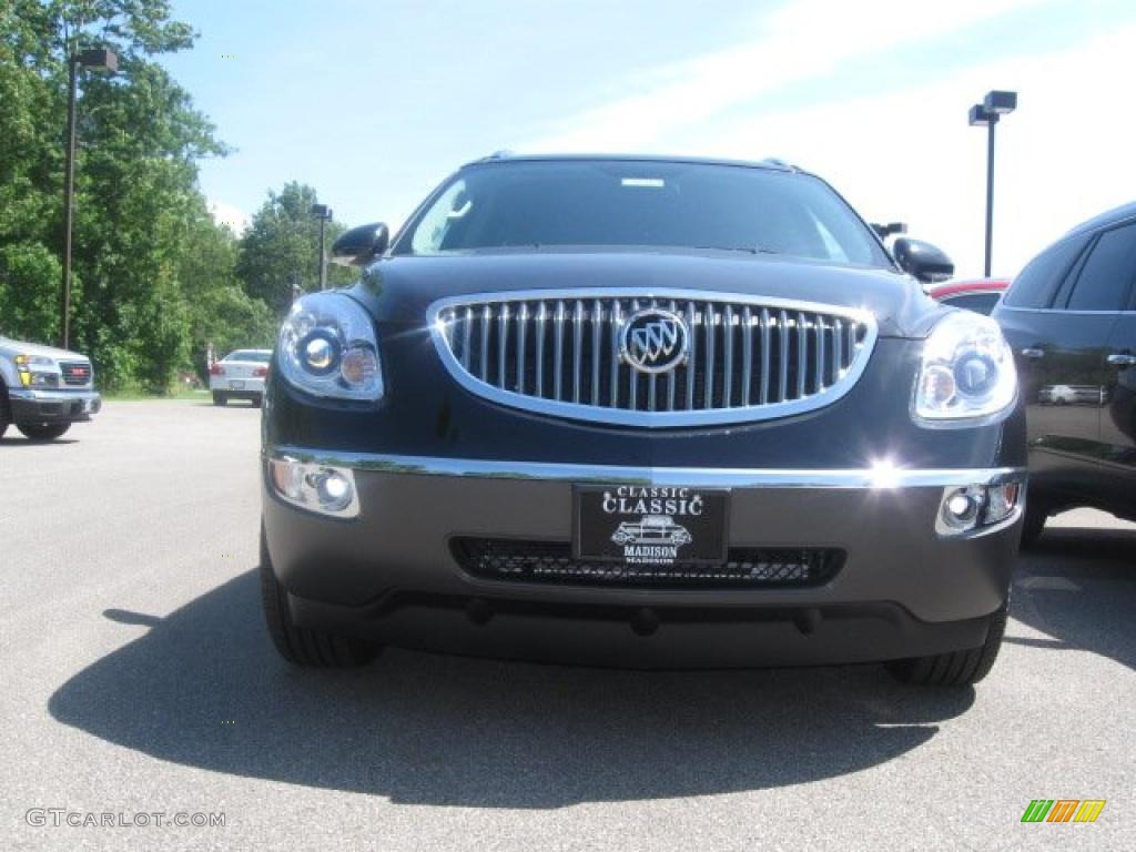 2010 Enclave CX AWD - Carbon Black Metallic / Ebony/Ebony photo #2