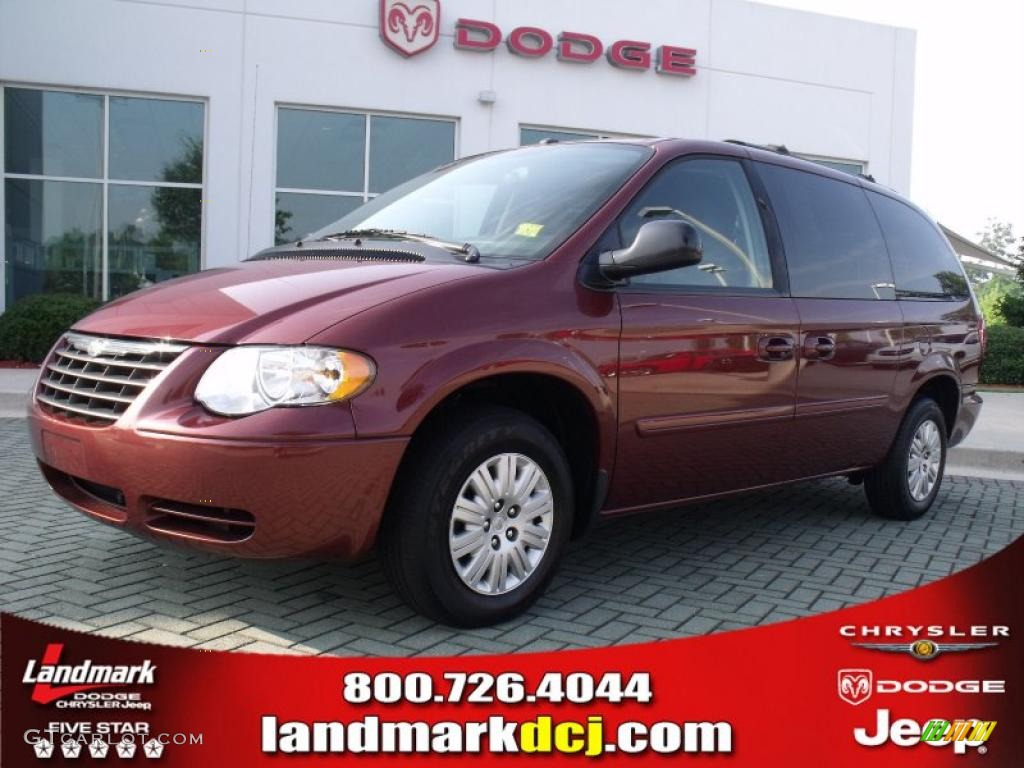 2007 Town & Country LX - Cognac Crystal Pearl / Medium Slate Gray photo #1