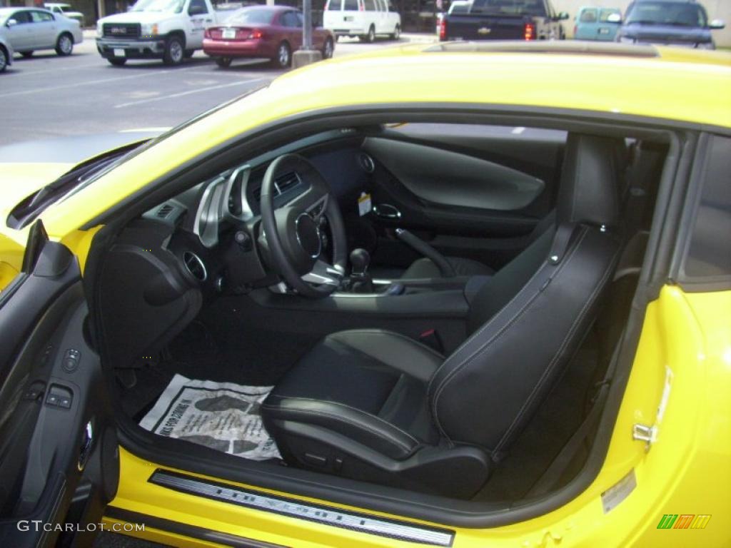 2010 Camaro SS/RS Coupe - Rally Yellow / Black photo #10