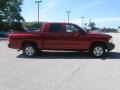 2008 Inferno Red Crystal Pearl Dodge Dakota SXT Crew Cab 4x4  photo #4