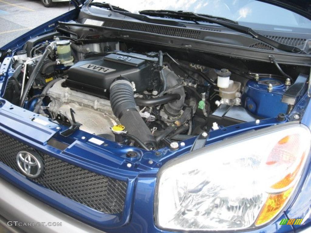 2005 RAV4 S 4WD - Spectra Blue Mica / Dark Charcoal photo #12