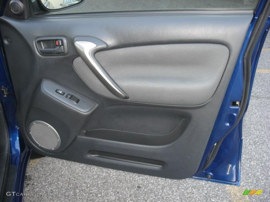 2005 RAV4 S 4WD - Spectra Blue Mica / Dark Charcoal photo #24