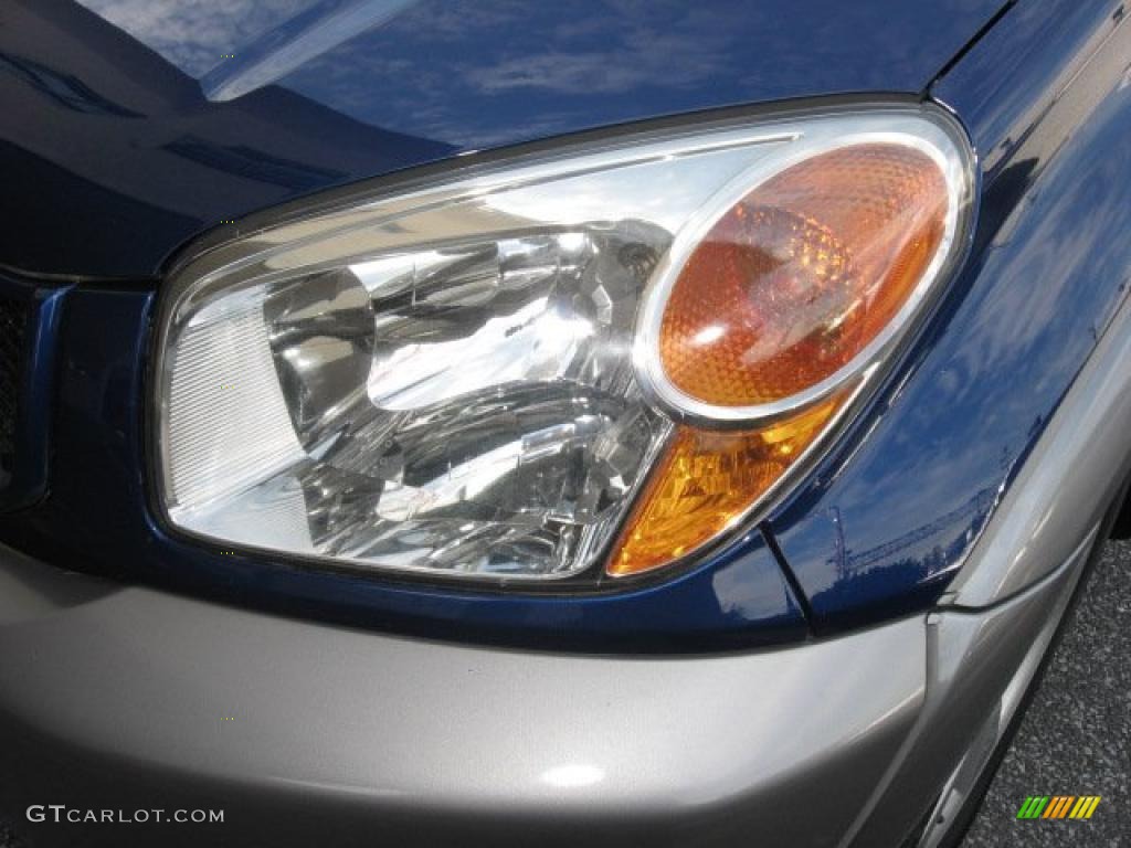 2005 RAV4 S 4WD - Spectra Blue Mica / Dark Charcoal photo #41