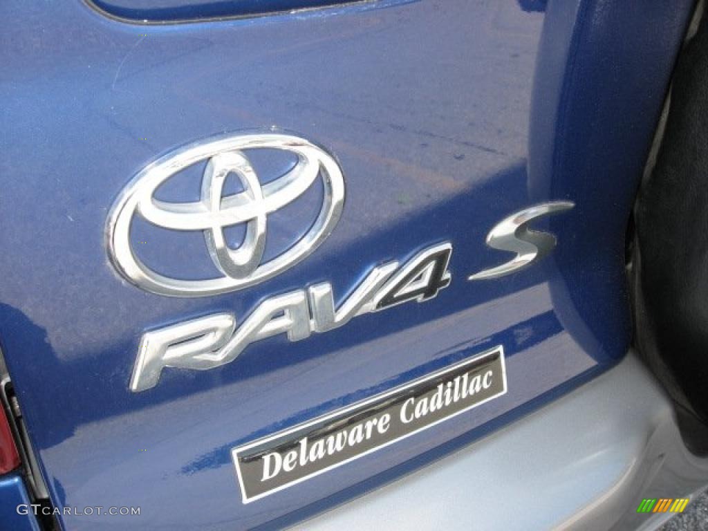 2005 RAV4 S 4WD - Spectra Blue Mica / Dark Charcoal photo #45