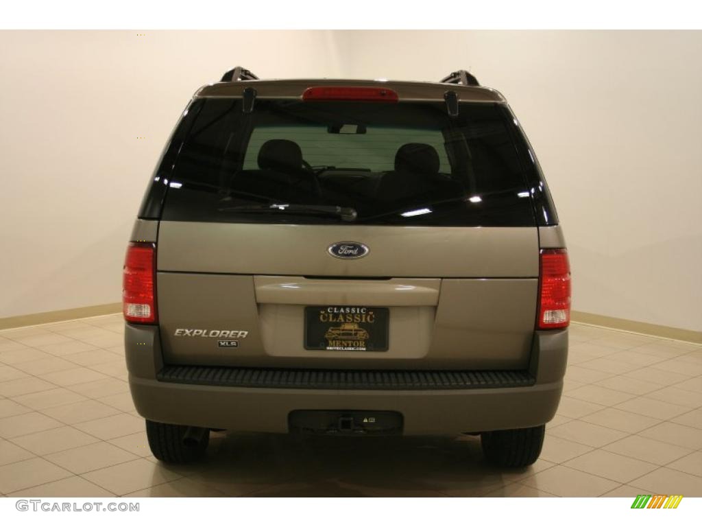2002 Explorer XLS 4x4 - Mineral Grey Metallic / Midnight Grey photo #6