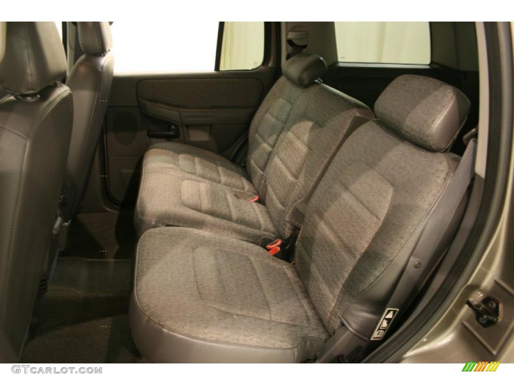 2002 Explorer XLS 4x4 - Mineral Grey Metallic / Midnight Grey photo #17