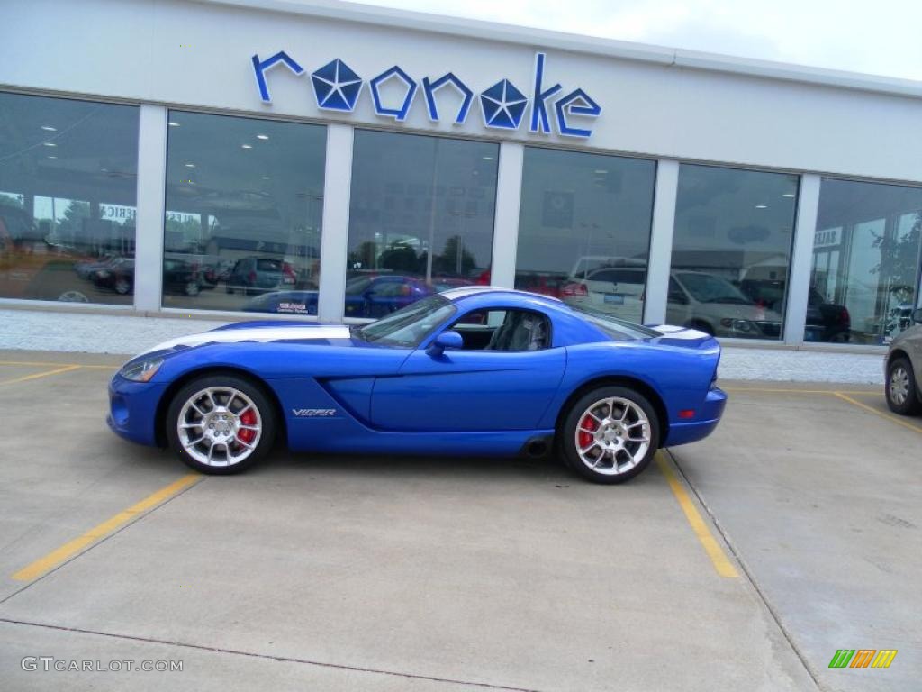 2010 Viper SRT10 Coupe - Viper GTS Blue / Black photo #1