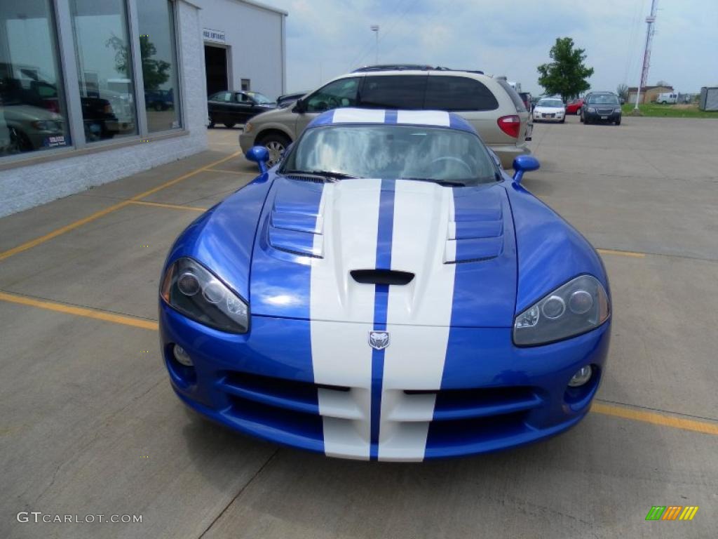 2010 Viper SRT10 Coupe - Viper GTS Blue / Black photo #4