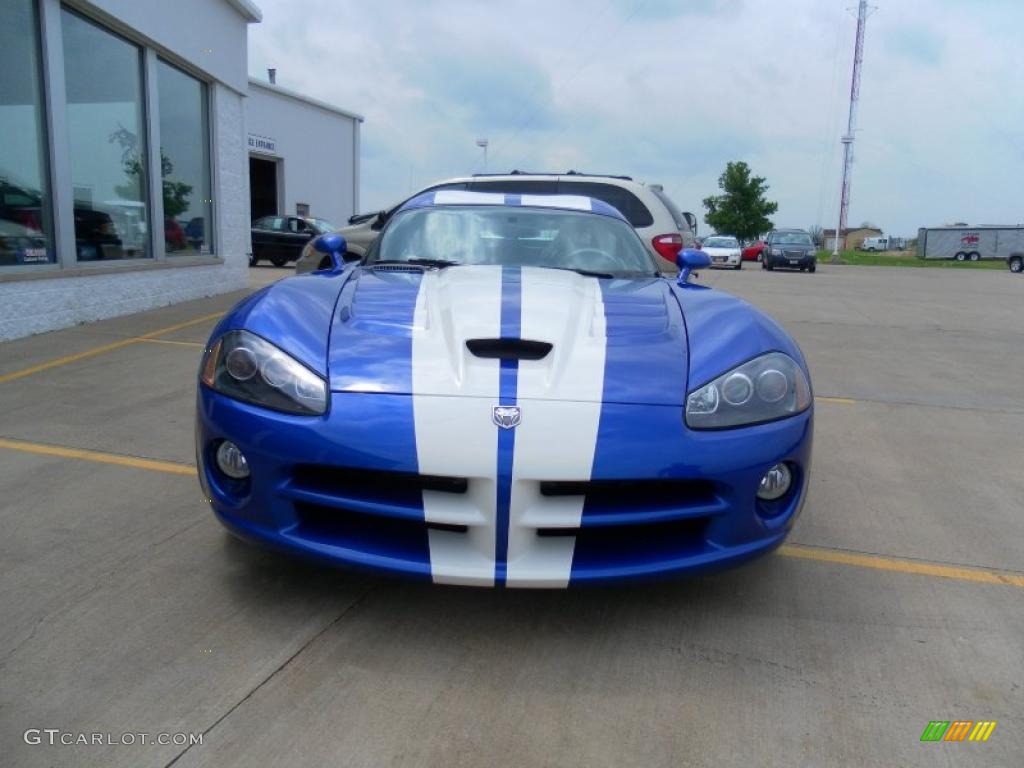 2010 Viper SRT10 Coupe - Viper GTS Blue / Black photo #5