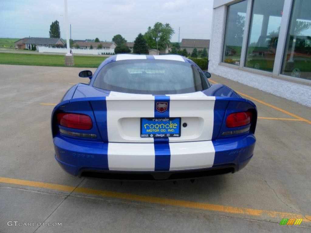 2010 Viper SRT10 Coupe - Viper GTS Blue / Black photo #6