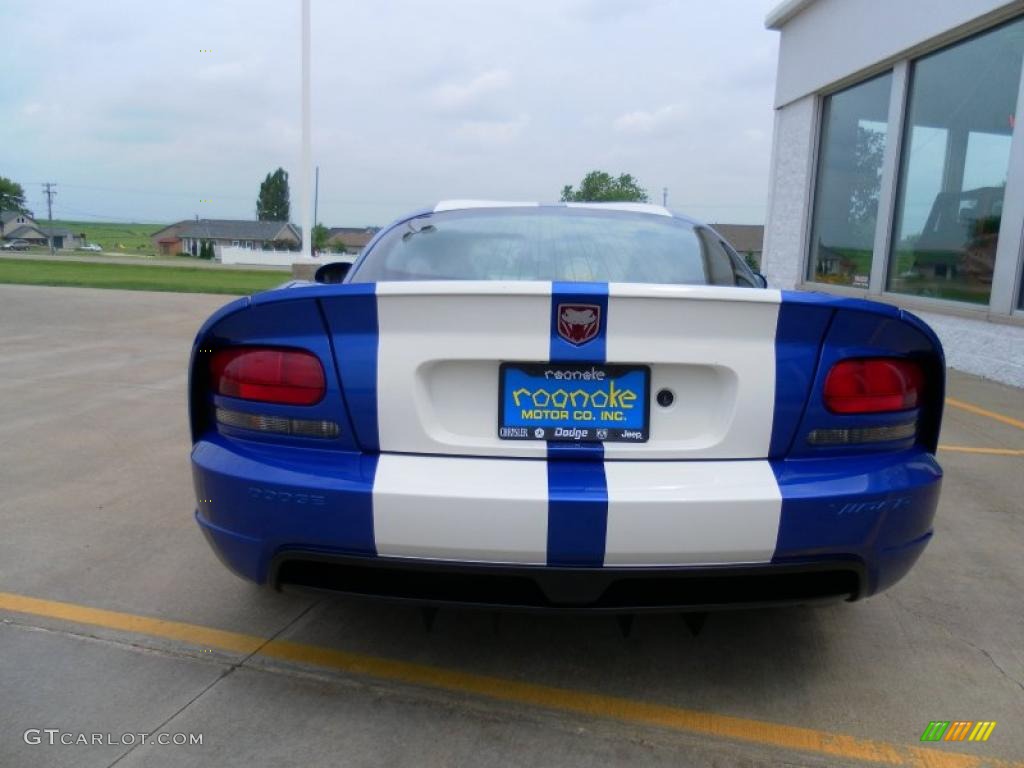 2010 Viper SRT10 Coupe - Viper GTS Blue / Black photo #7