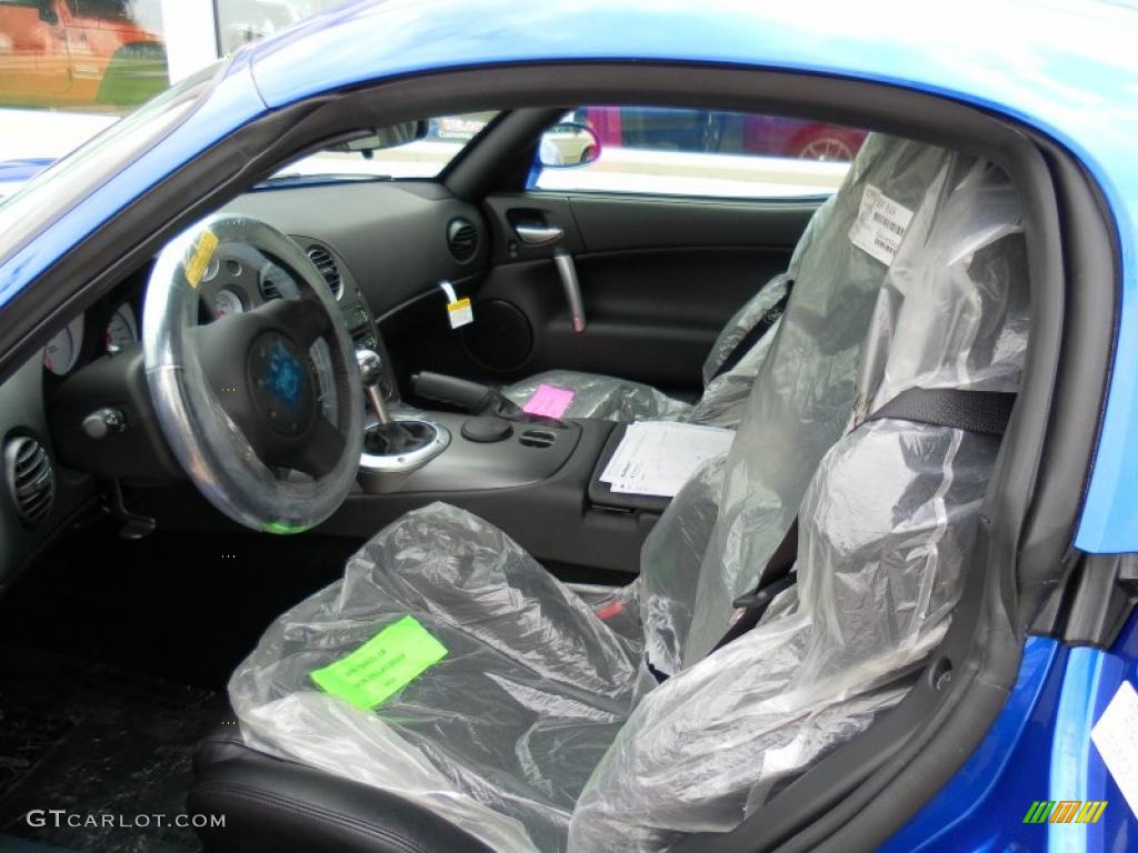 2010 Viper SRT10 Coupe - Viper GTS Blue / Black photo #9