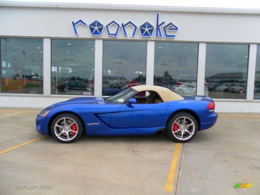 2010 Viper SRT10 - Viper GTS Blue / Black/Tan photo #1