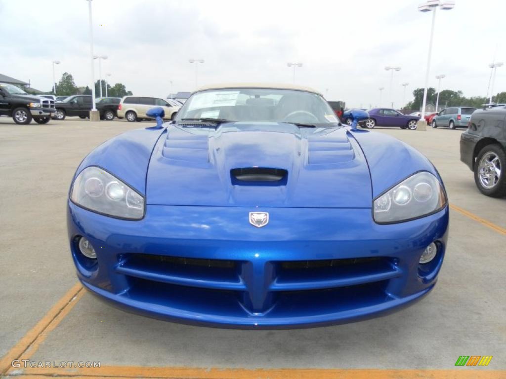 2010 Viper SRT10 - Viper GTS Blue / Black/Tan photo #4