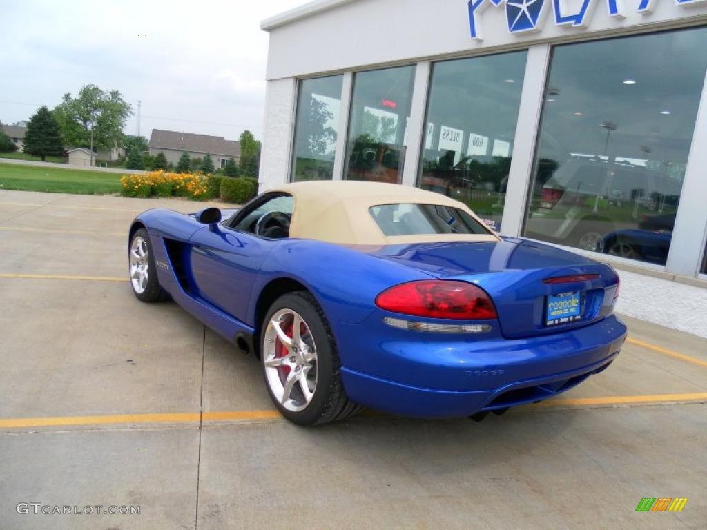 2010 Viper SRT10 - Viper GTS Blue / Black/Tan photo #5