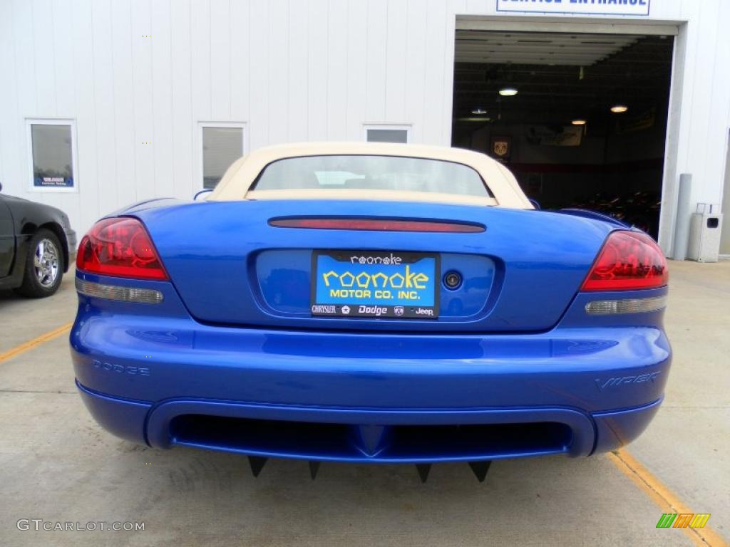 2010 Viper SRT10 - Viper GTS Blue / Black/Tan photo #7