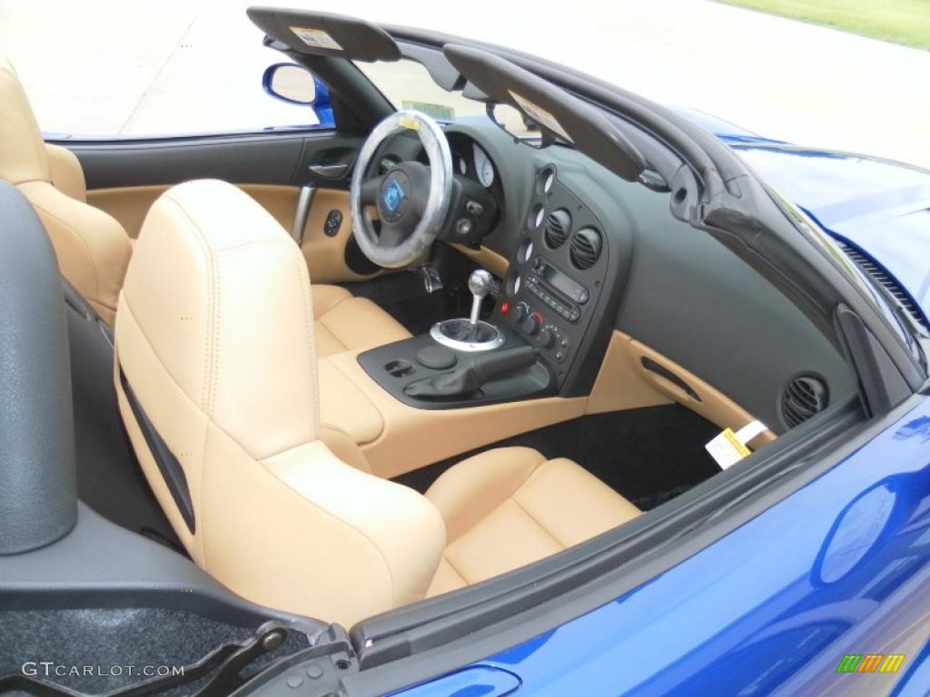 2010 Viper SRT10 - Viper GTS Blue / Black/Tan photo #12