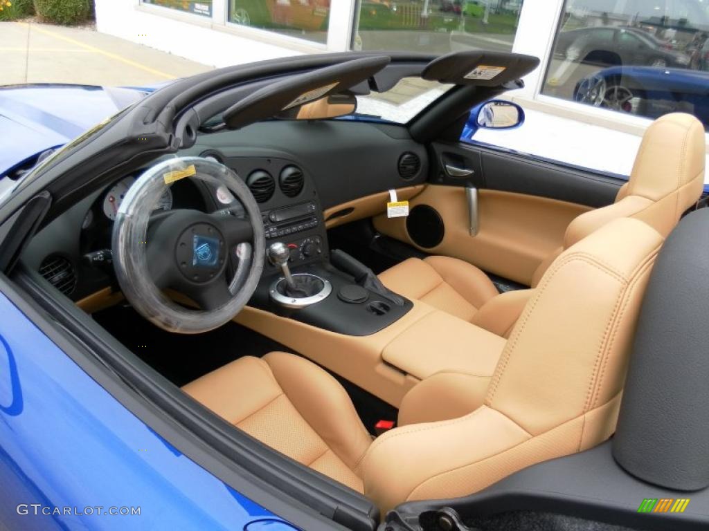 2010 Viper SRT10 - Viper GTS Blue / Black/Tan photo #13