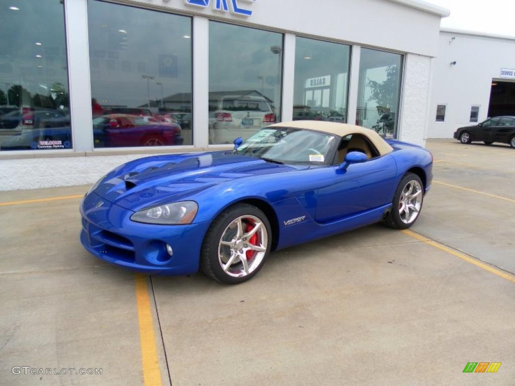 2010 Viper SRT10 - Viper GTS Blue / Black/Tan photo #21