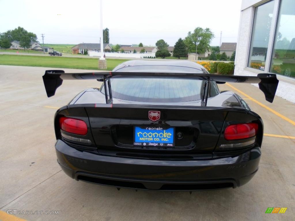 2010 Viper ACR VoooDoo Edition Coupe - Viper Black / Black photo #4