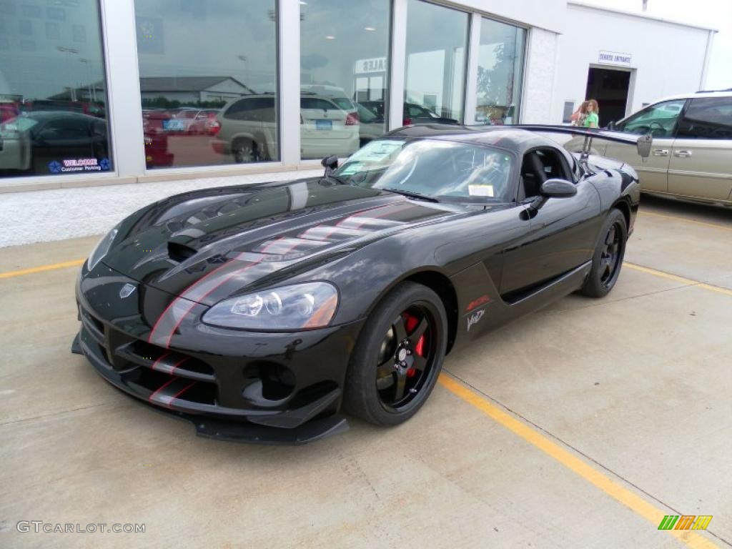 2010 Viper ACR VoooDoo Edition Coupe - Viper Black / Black photo #23