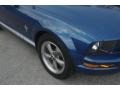 2006 Vista Blue Metallic Ford Mustang V6 Premium Convertible  photo #12