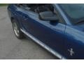 2006 Vista Blue Metallic Ford Mustang V6 Premium Convertible  photo #13