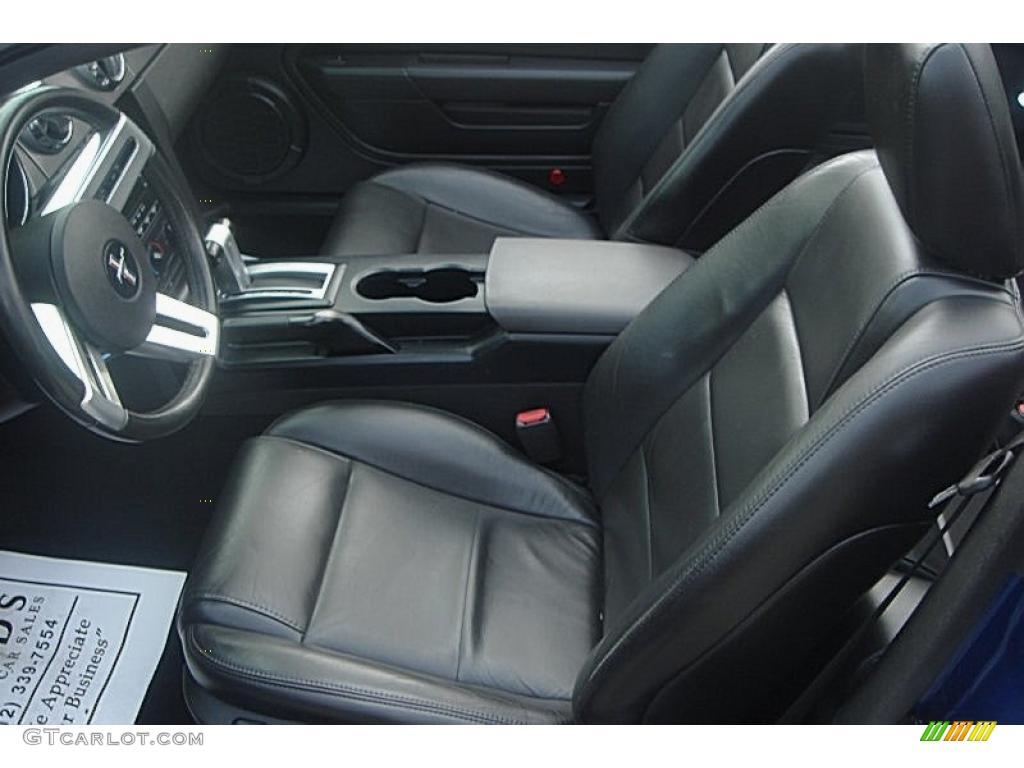 2006 Mustang V6 Premium Convertible - Vista Blue Metallic / Dark Charcoal photo #18