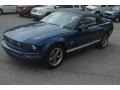 2006 Vista Blue Metallic Ford Mustang V6 Premium Convertible  photo #32