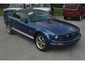 2006 Vista Blue Metallic Ford Mustang V6 Premium Convertible  photo #33