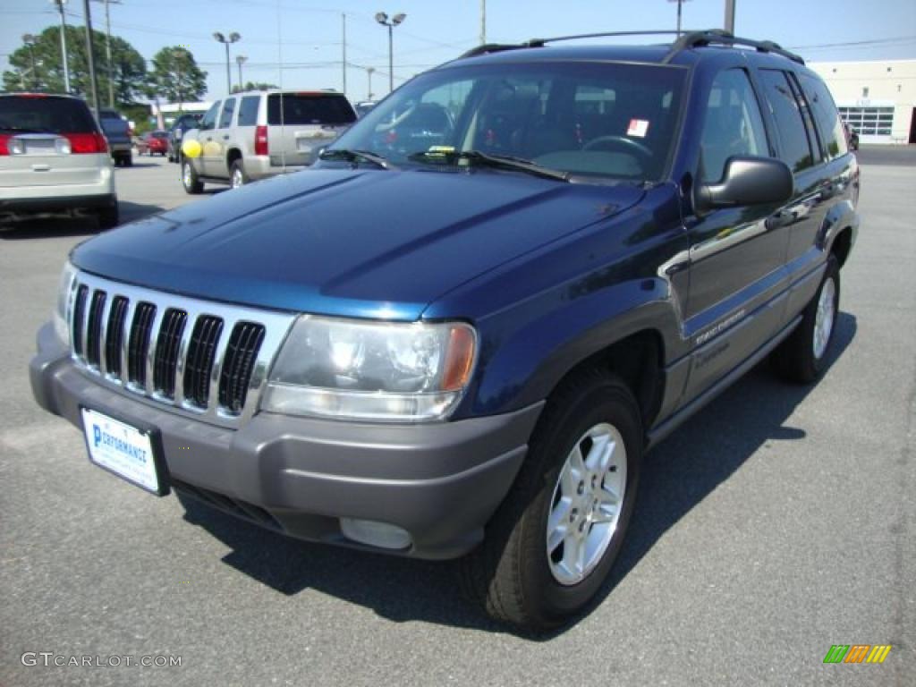 2003 Grand Cherokee Laredo 4x4 - Patriot Blue Pearl / Dark Slate Gray photo #1