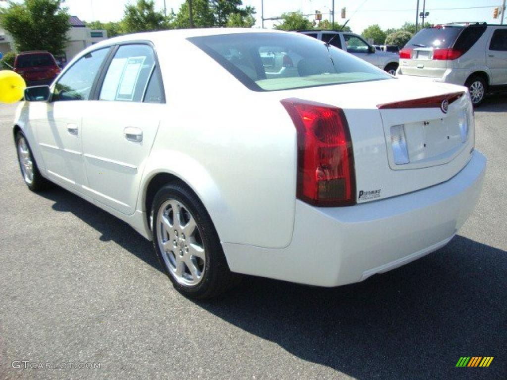 2003 CTS Sedan - White Diamond / Light Neutral photo #3