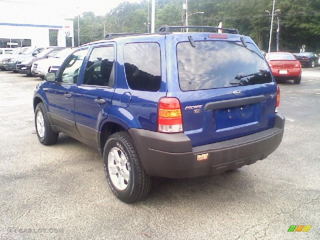 2006 Escape XLT V6 4WD - Sonic Blue Metallic / Medium/Dark Flint photo #4